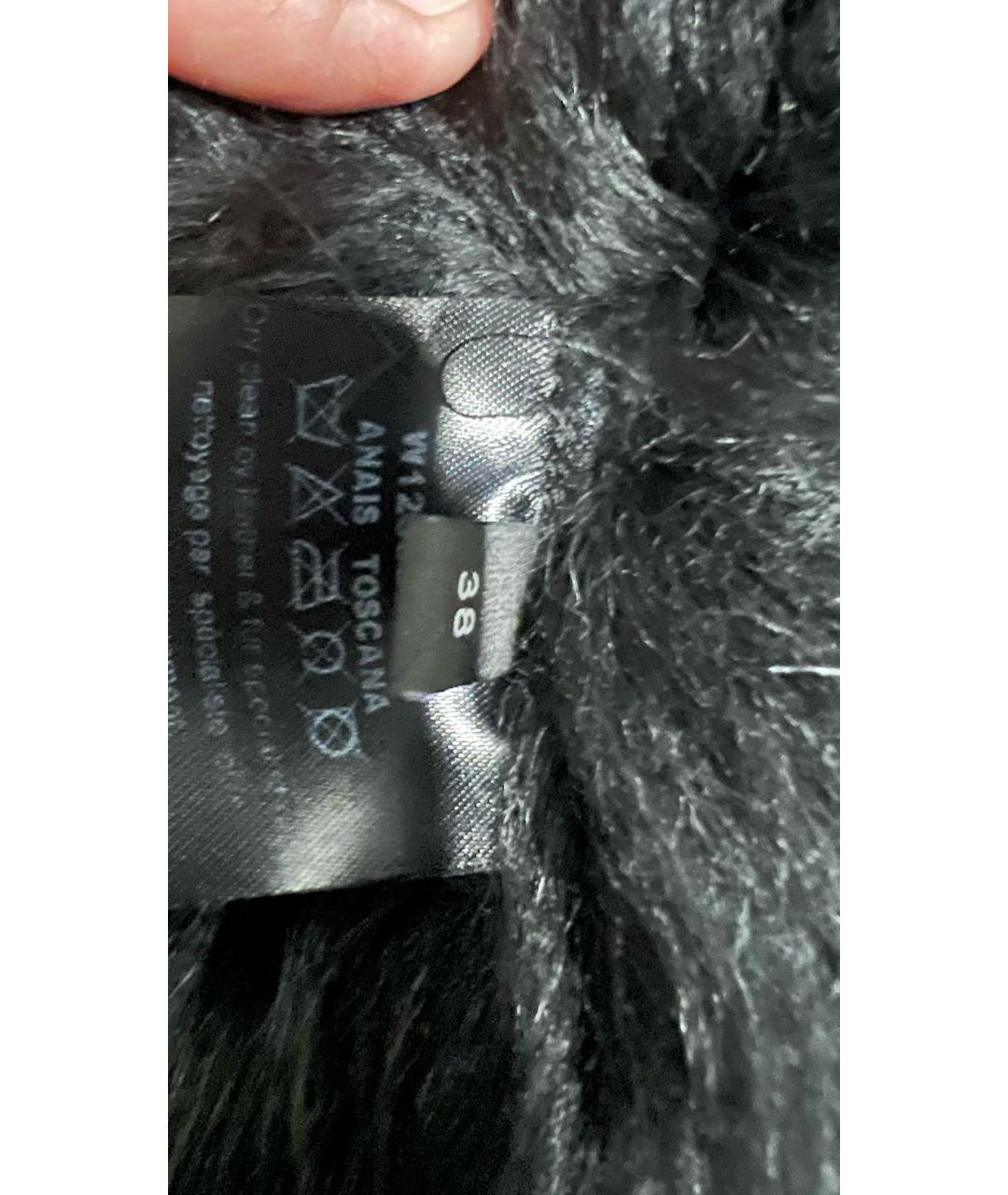 JOSEPH Черная кожаная дубленка, фото 7