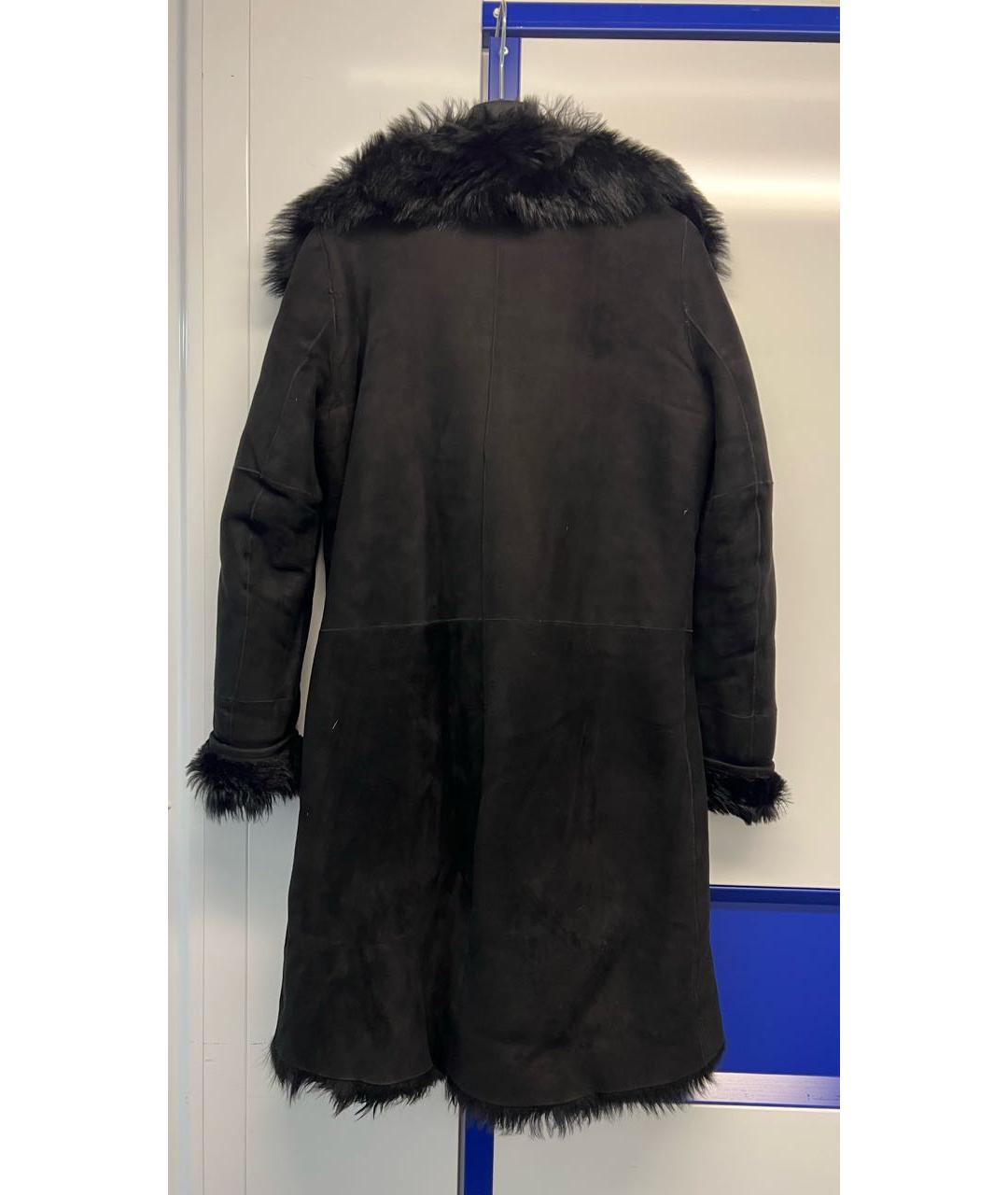 JOSEPH Черная кожаная дубленка, фото 3