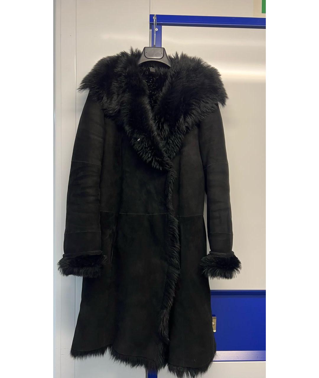 JOSEPH Черная кожаная дубленка, фото 9