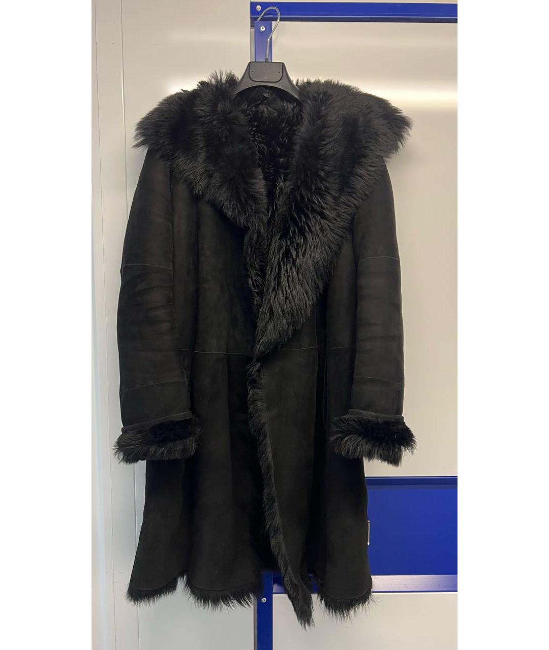 JOSEPH Черная кожаная дубленка, фото 2