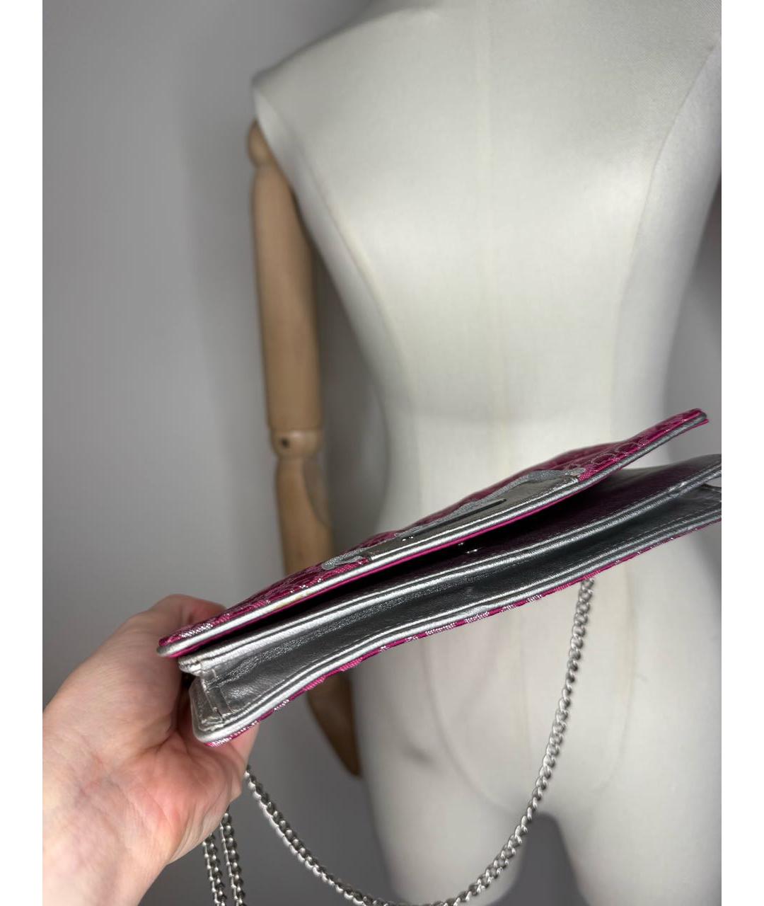 COACH Розовая сумка через плечо, фото 6