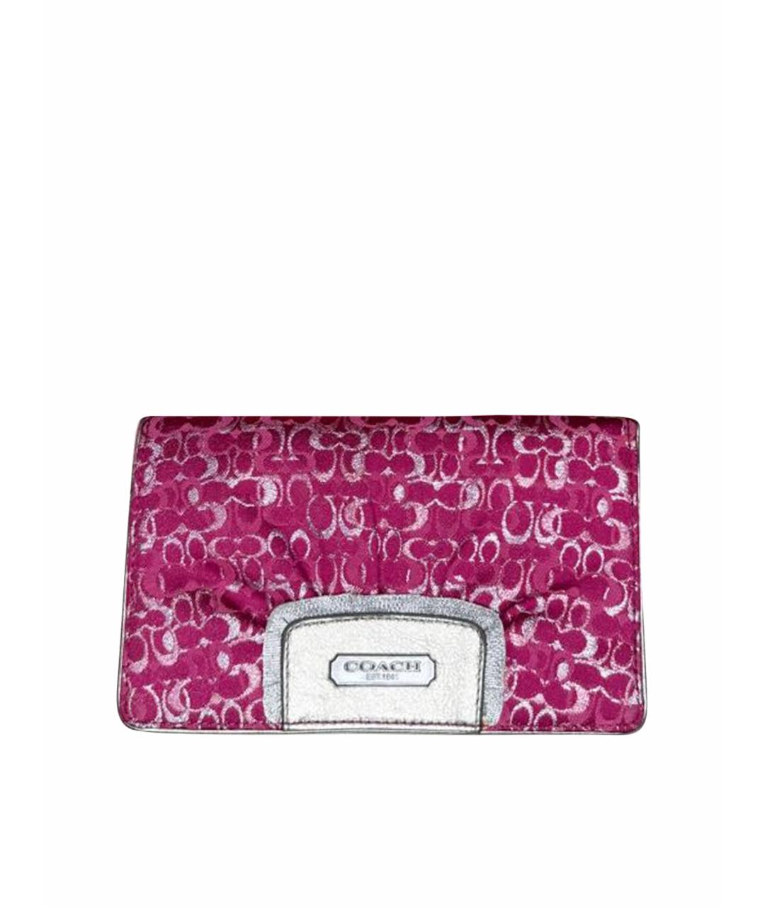 COACH Розовая сумка через плечо, фото 1