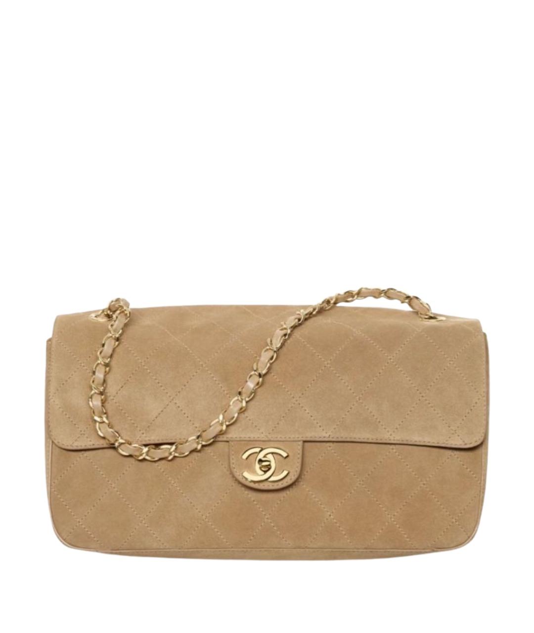 CHANEL Замшевая сумка через плечо, фото 1