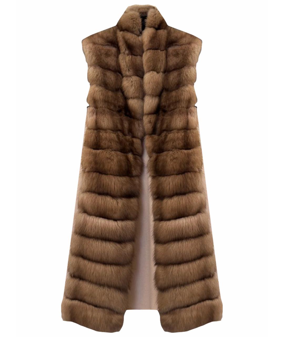 MANZONI 24 Бежевый кашемировый жилет, фото 1