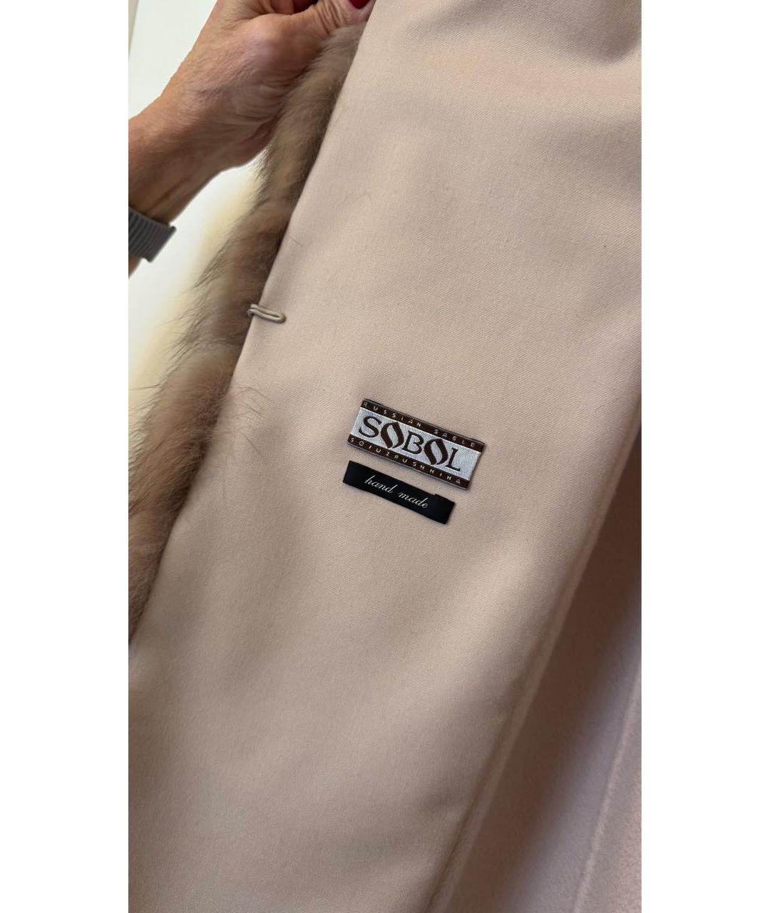 MANZONI 24 Бежевый кашемировый жилет, фото 4