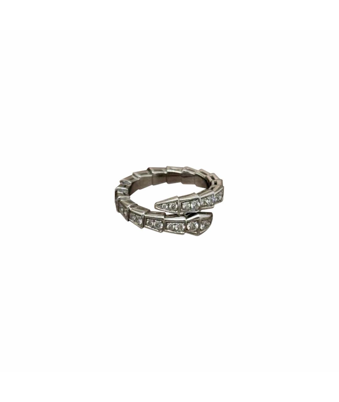 BVLGARI Серебряное кольцо из белого золота, фото 1