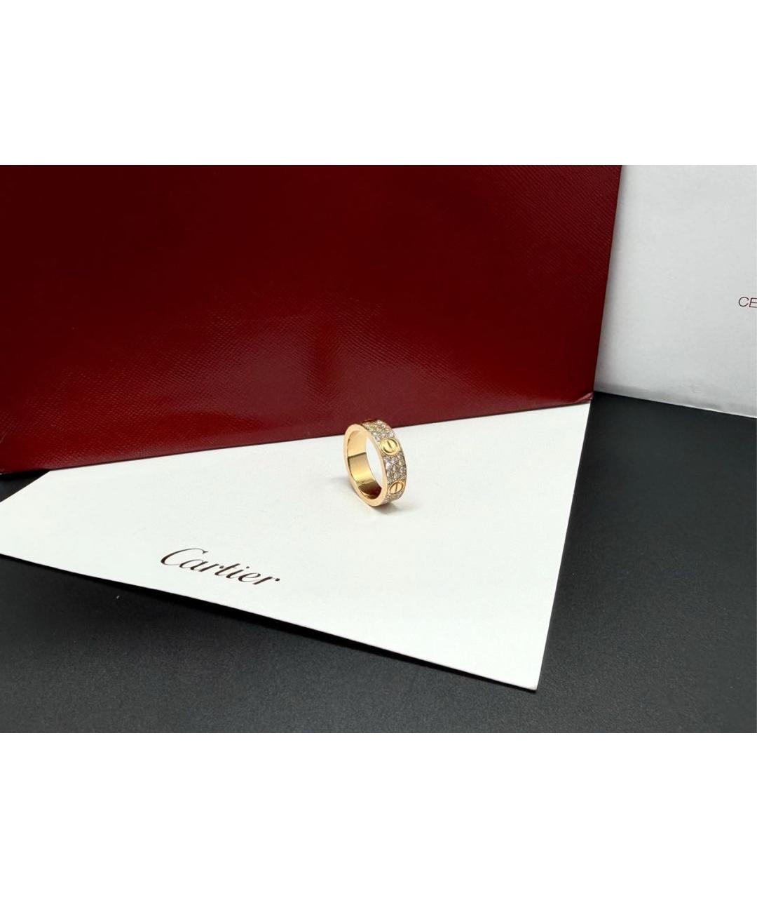 CARTIER Золотое кольцо из розового золота, фото 2