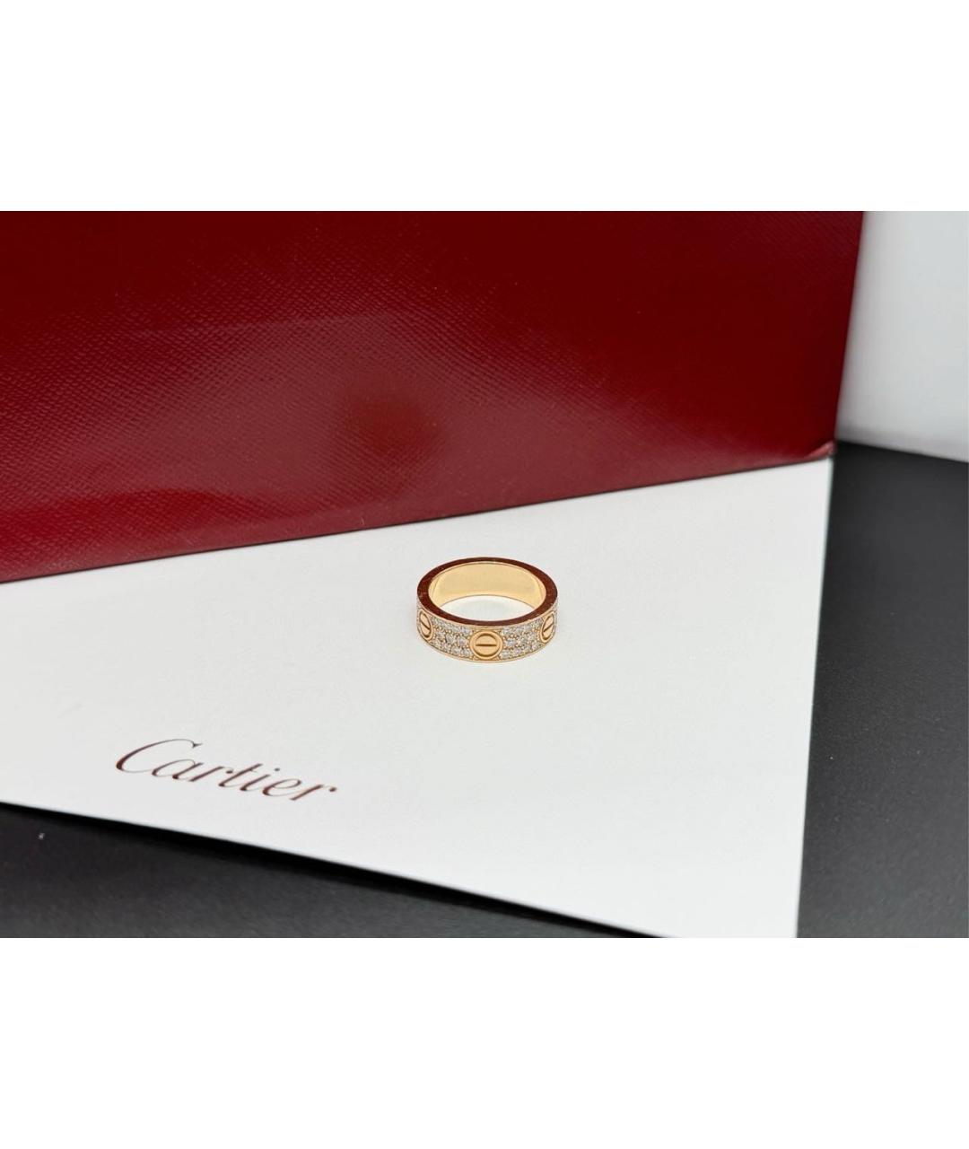 CARTIER Золотое кольцо из розового золота, фото 4