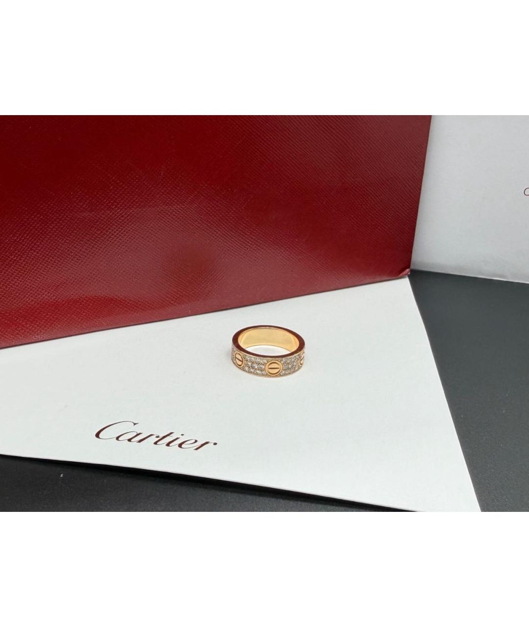 CARTIER Золотое кольцо из розового золота, фото 3