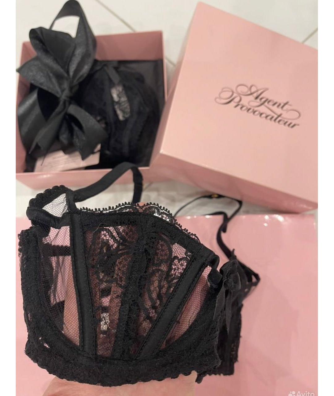 AGENT PROVOCATEUR Черный бюстгалтеры, фото 8