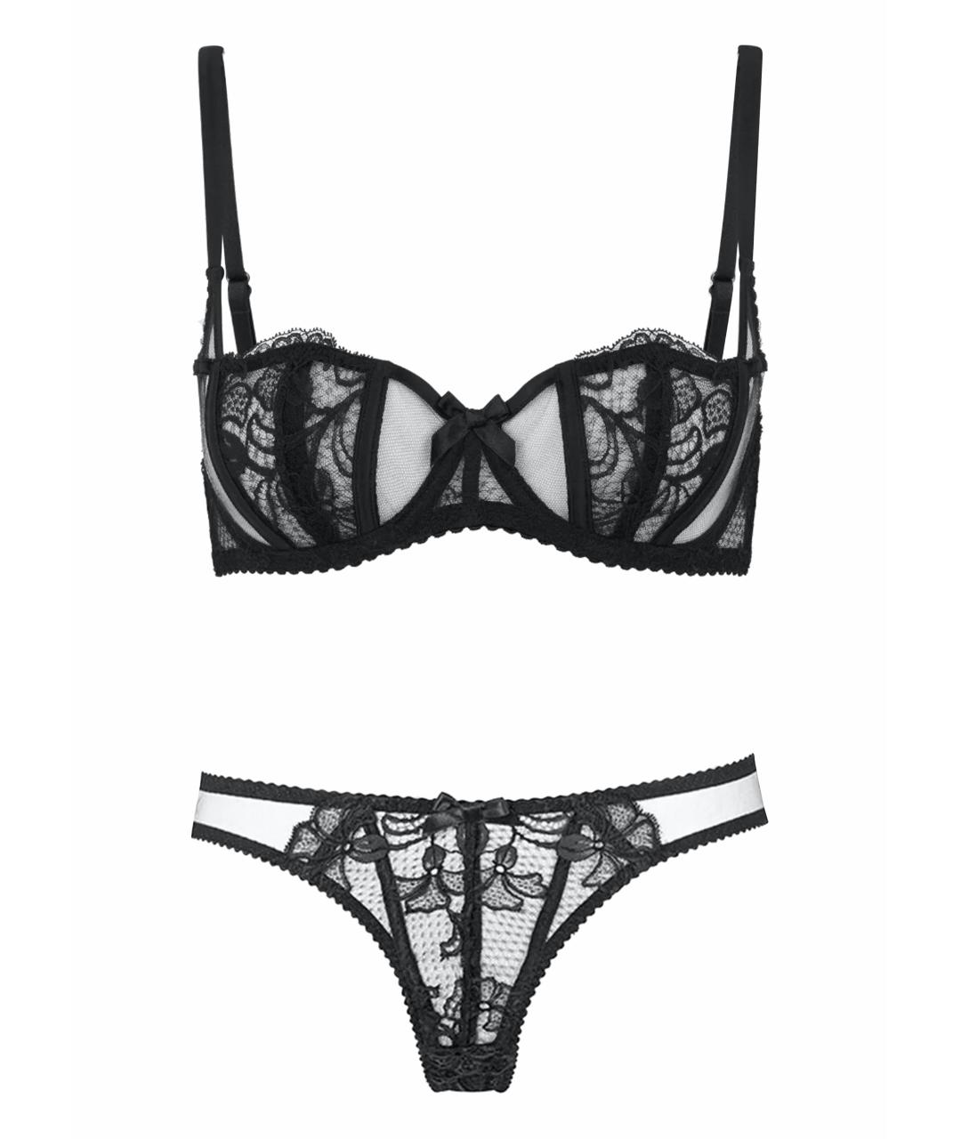 AGENT PROVOCATEUR Черные трусы, фото 1