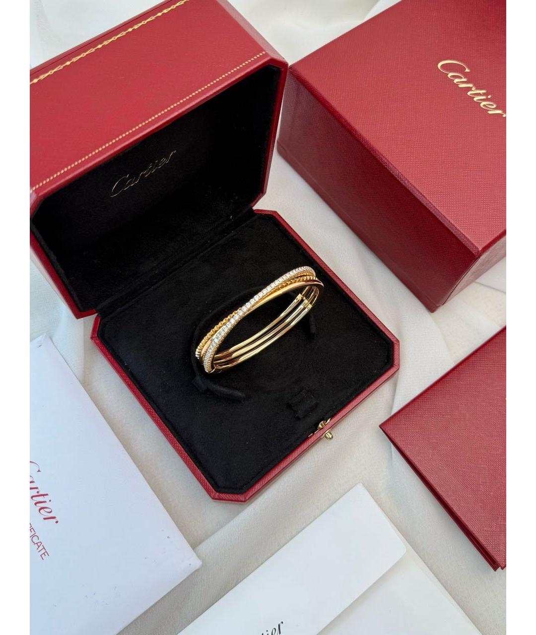 CARTIER Золотой браслет из розового золота, фото 2