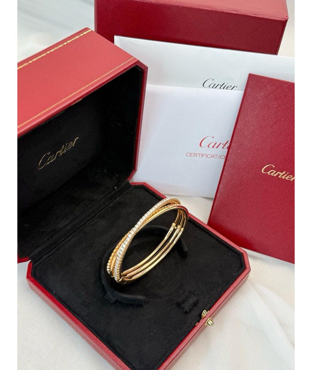 CARTIER Золотой браслет из розового золота, фото 8