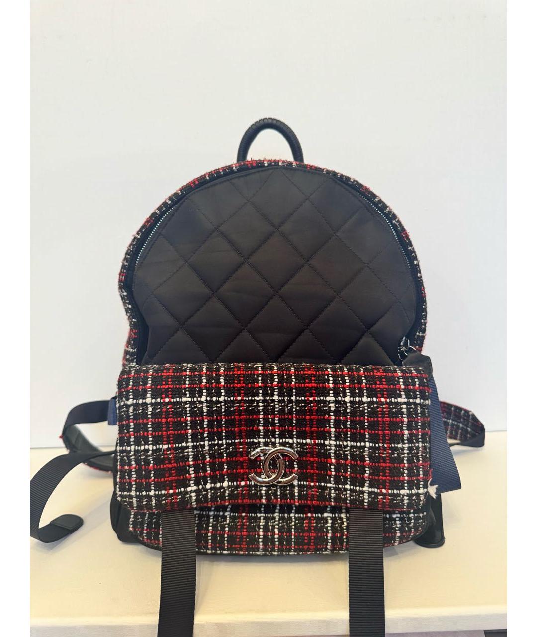 CHANEL Черный рюкзак, фото 9