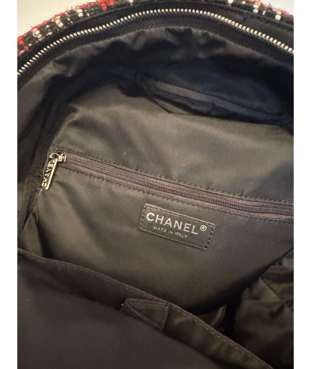 CHANEL Черный рюкзак, фото 4