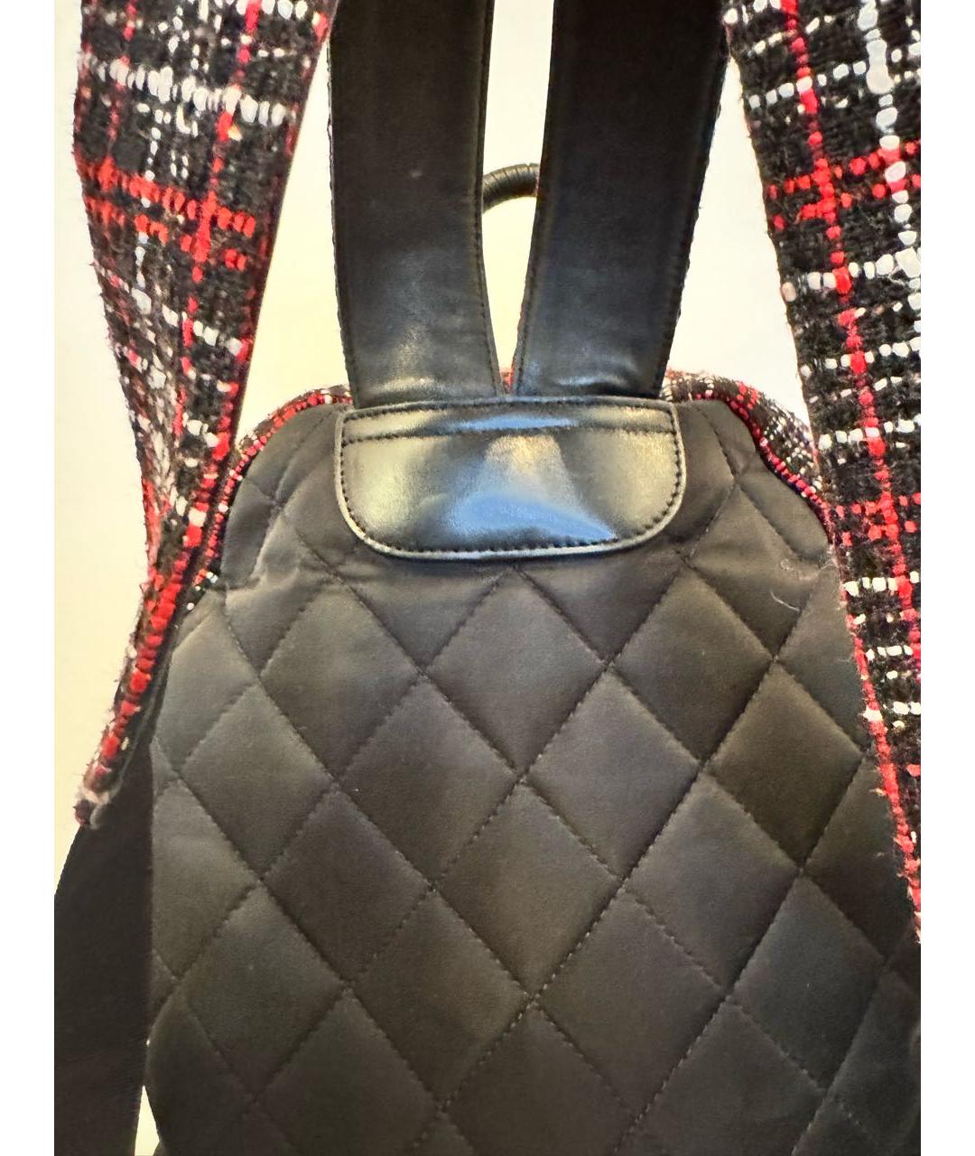 CHANEL Черный рюкзак, фото 3