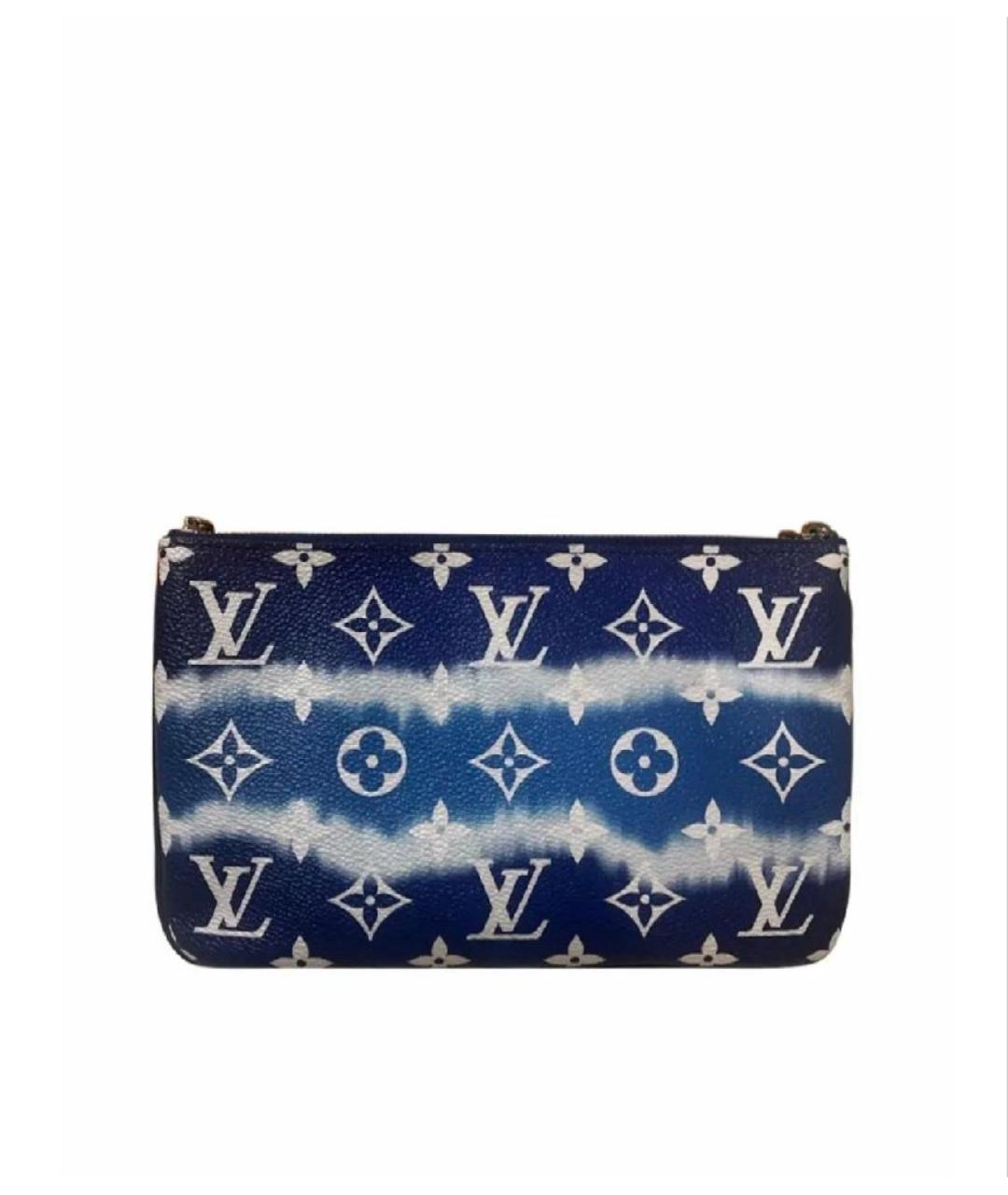 LOUIS VUITTON Синяя сумка через плечо, фото 7