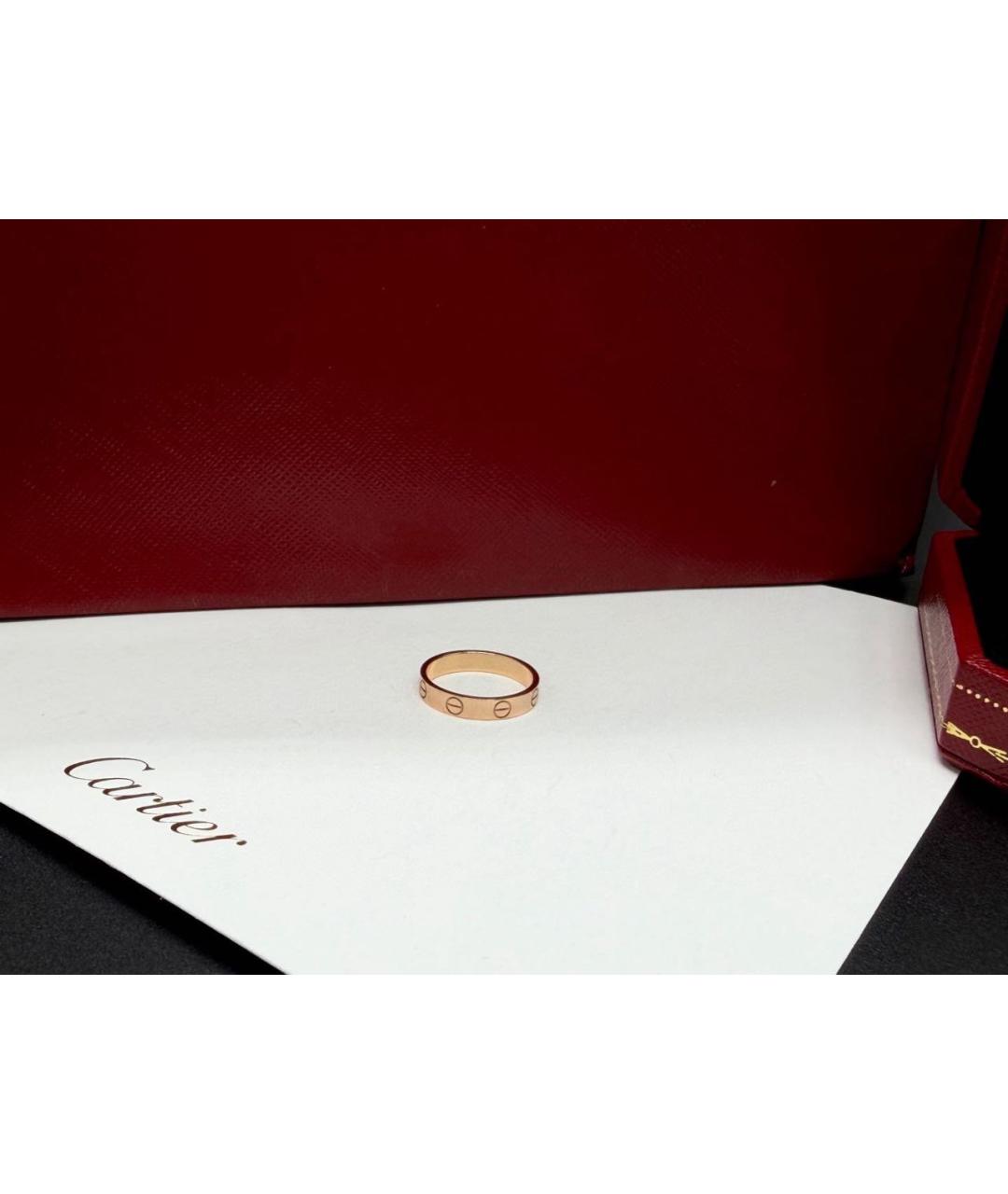 CARTIER Золотое кольцо из розового золота, фото 3