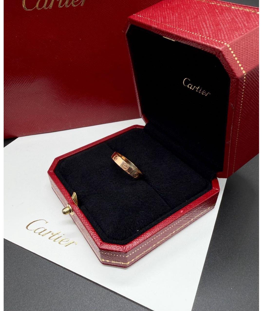 CARTIER Золотое кольцо из розового золота, фото 4