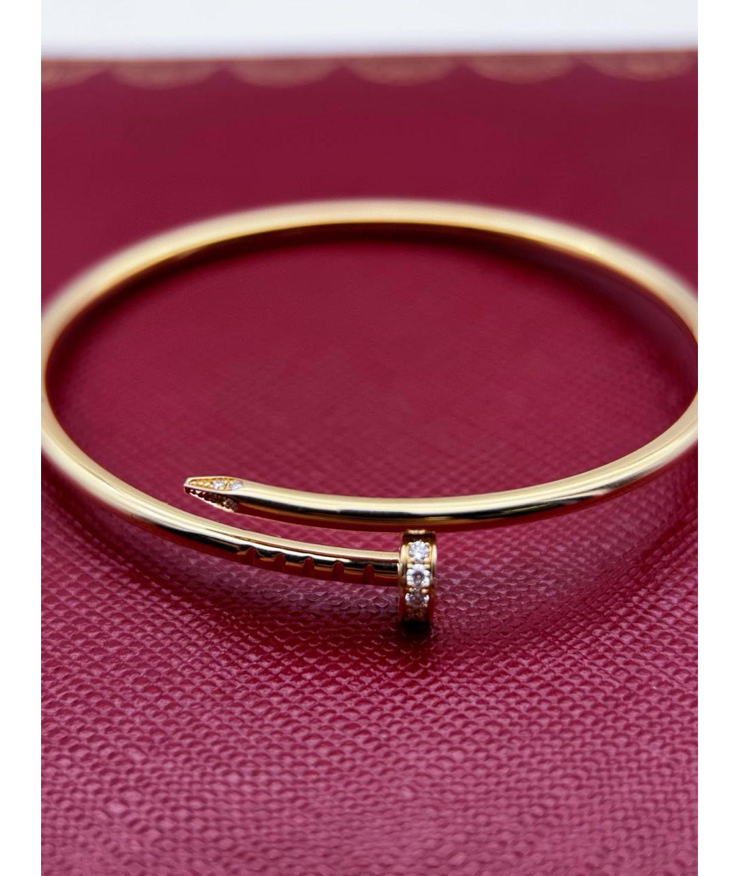 CARTIER Золотой браслет из розового золота, фото 2