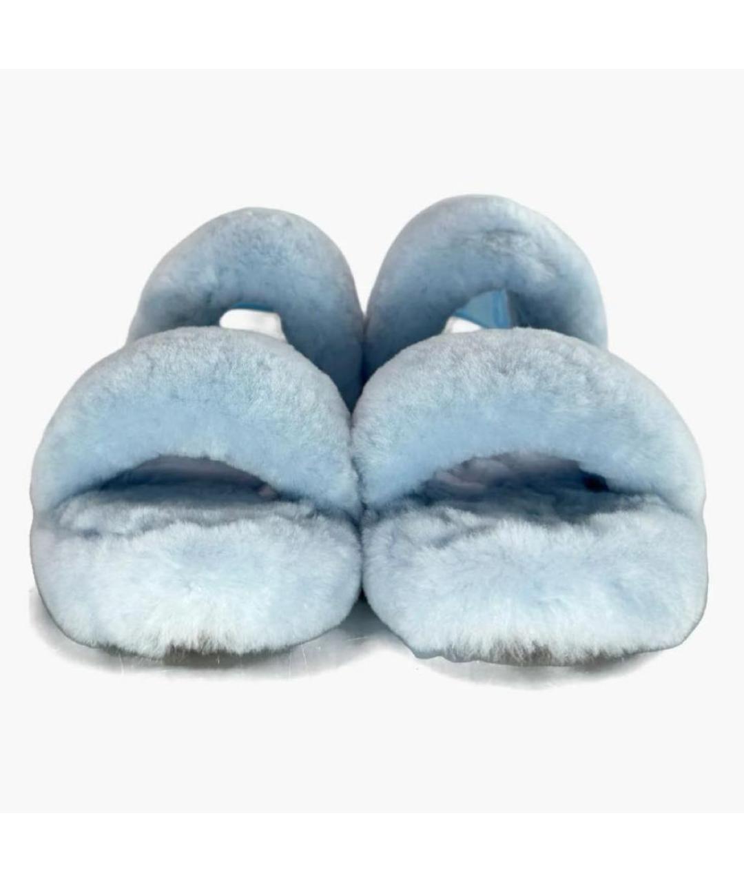 UGG AUSTRALIA Голубые мюли, фото 7