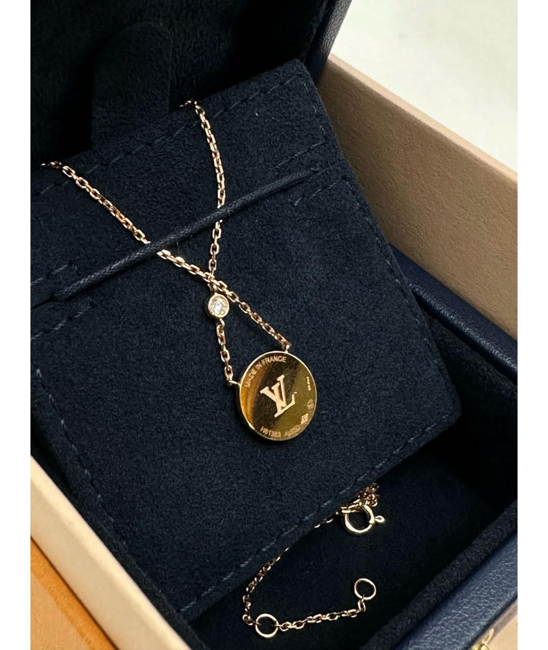 LOUIS VUITTON Золотое колье из розового золота, фото 5