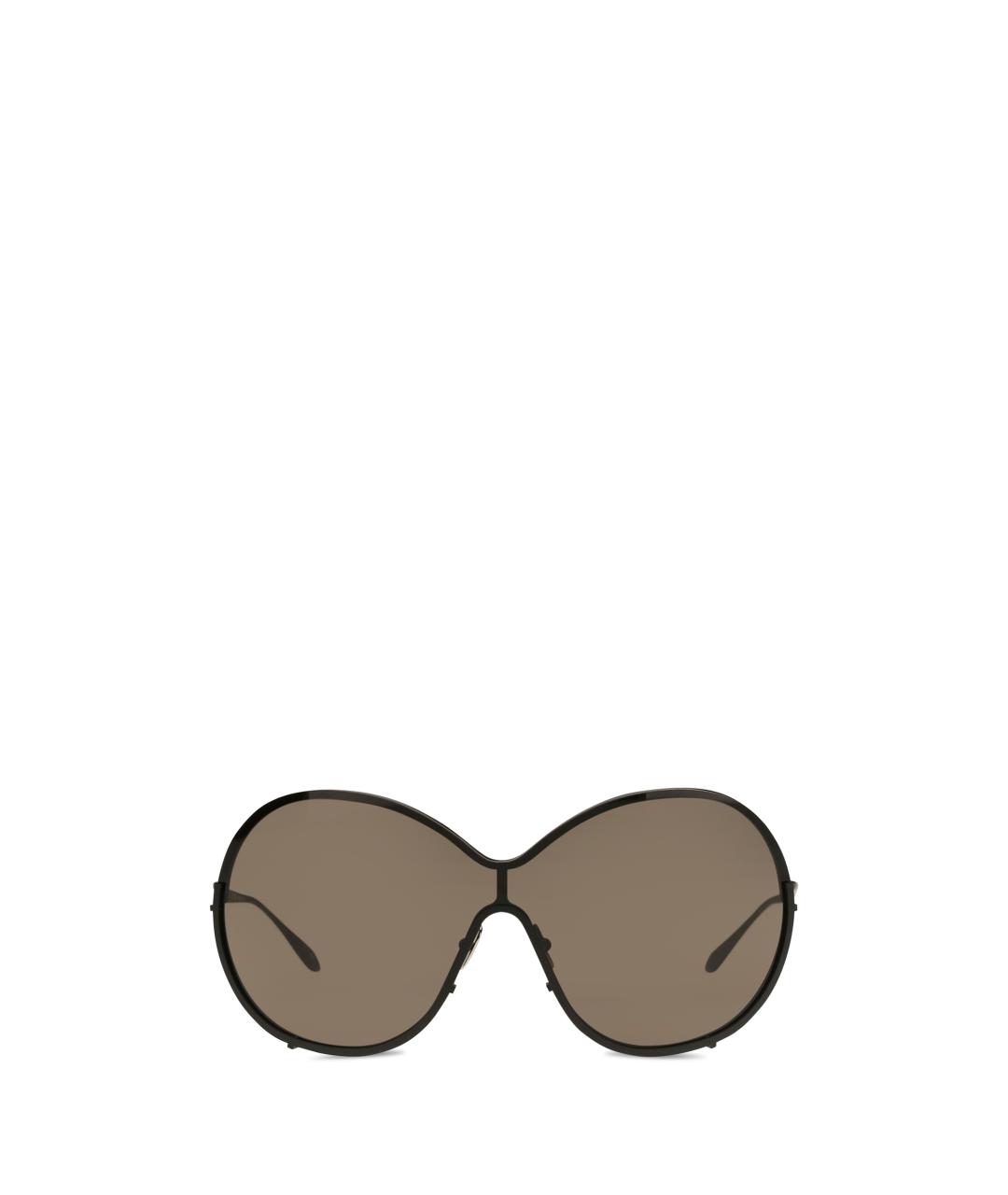 ALAIA Черные пластиковые солнцезащитные очки, фото 1