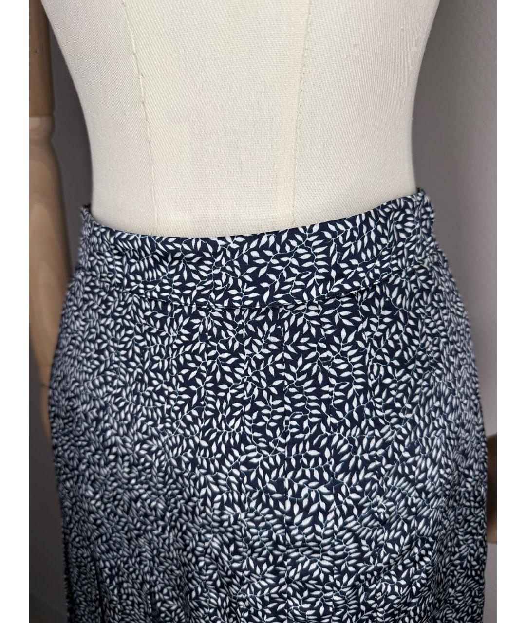 TORY BURCH Мульти шелковая юбка миди, фото 6