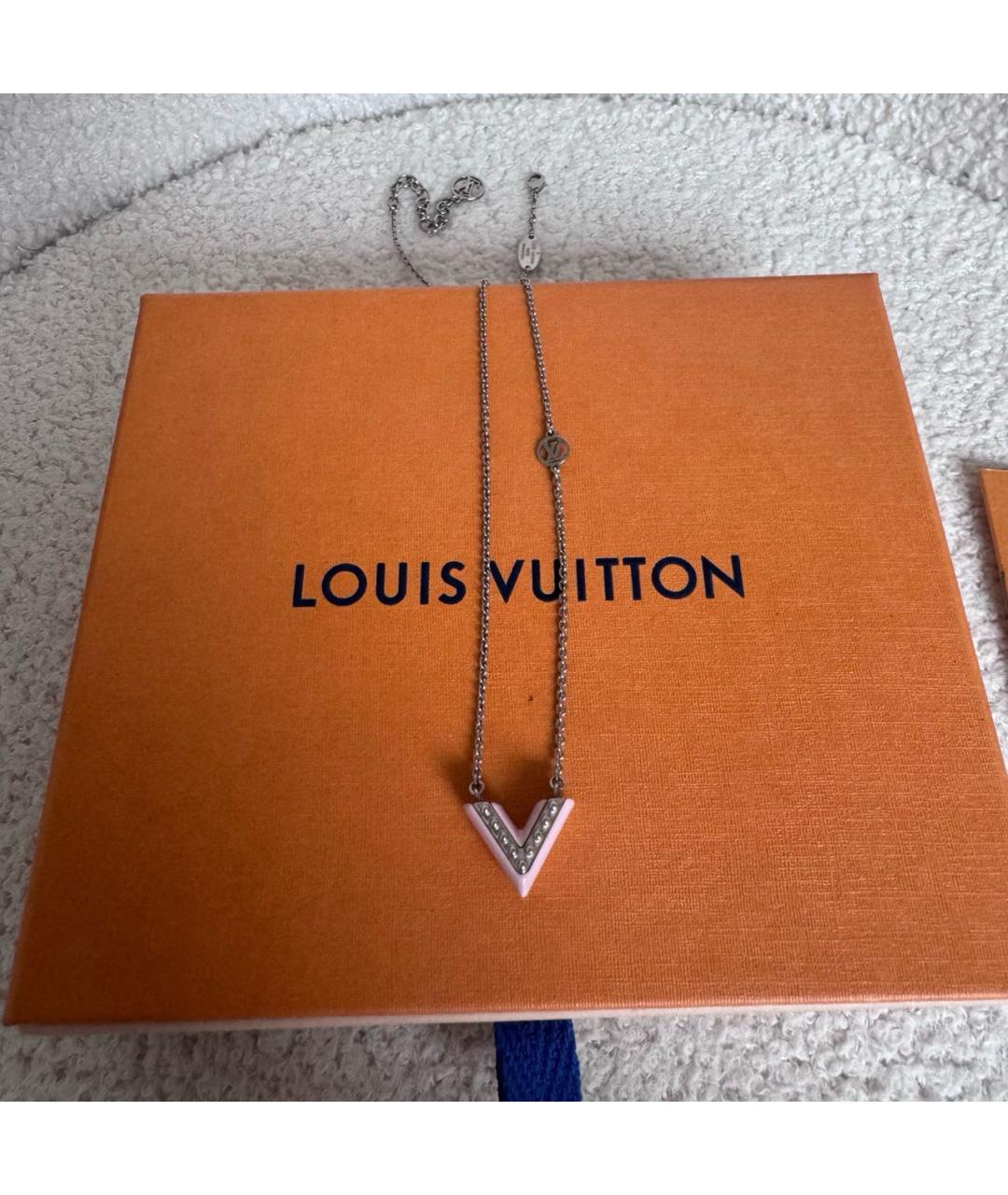 LOUIS VUITTON Серебряное колье, фото 9
