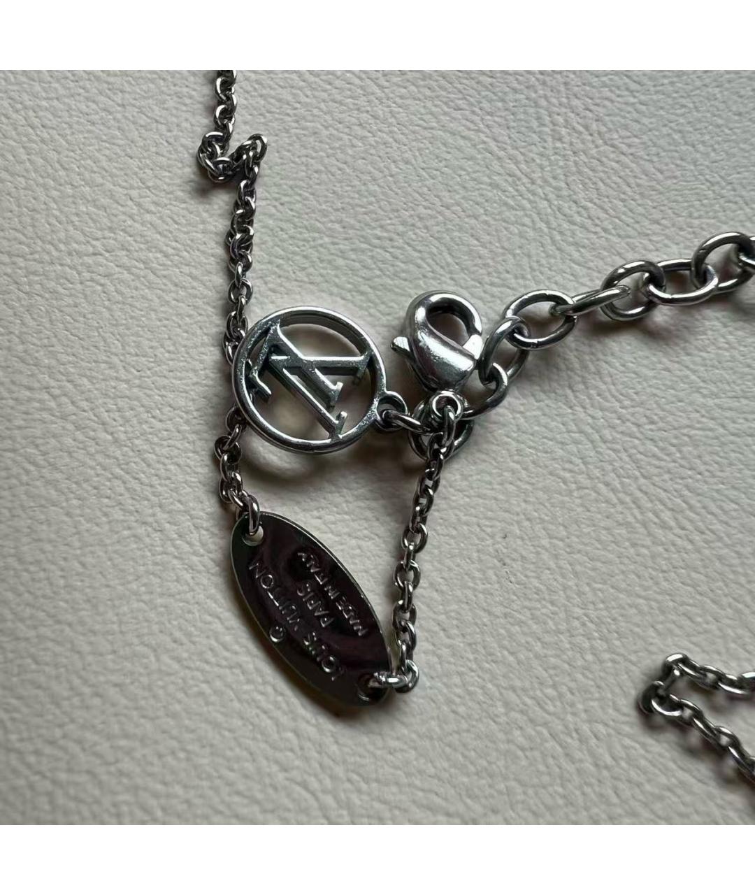 LOUIS VUITTON Серебряное колье, фото 7