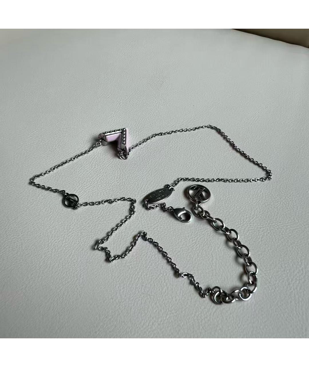 LOUIS VUITTON Серебряное колье, фото 6