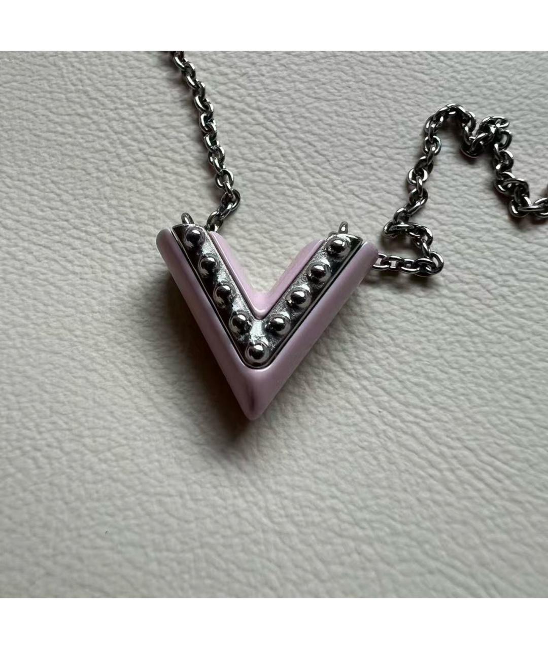 LOUIS VUITTON Серебряное колье, фото 3