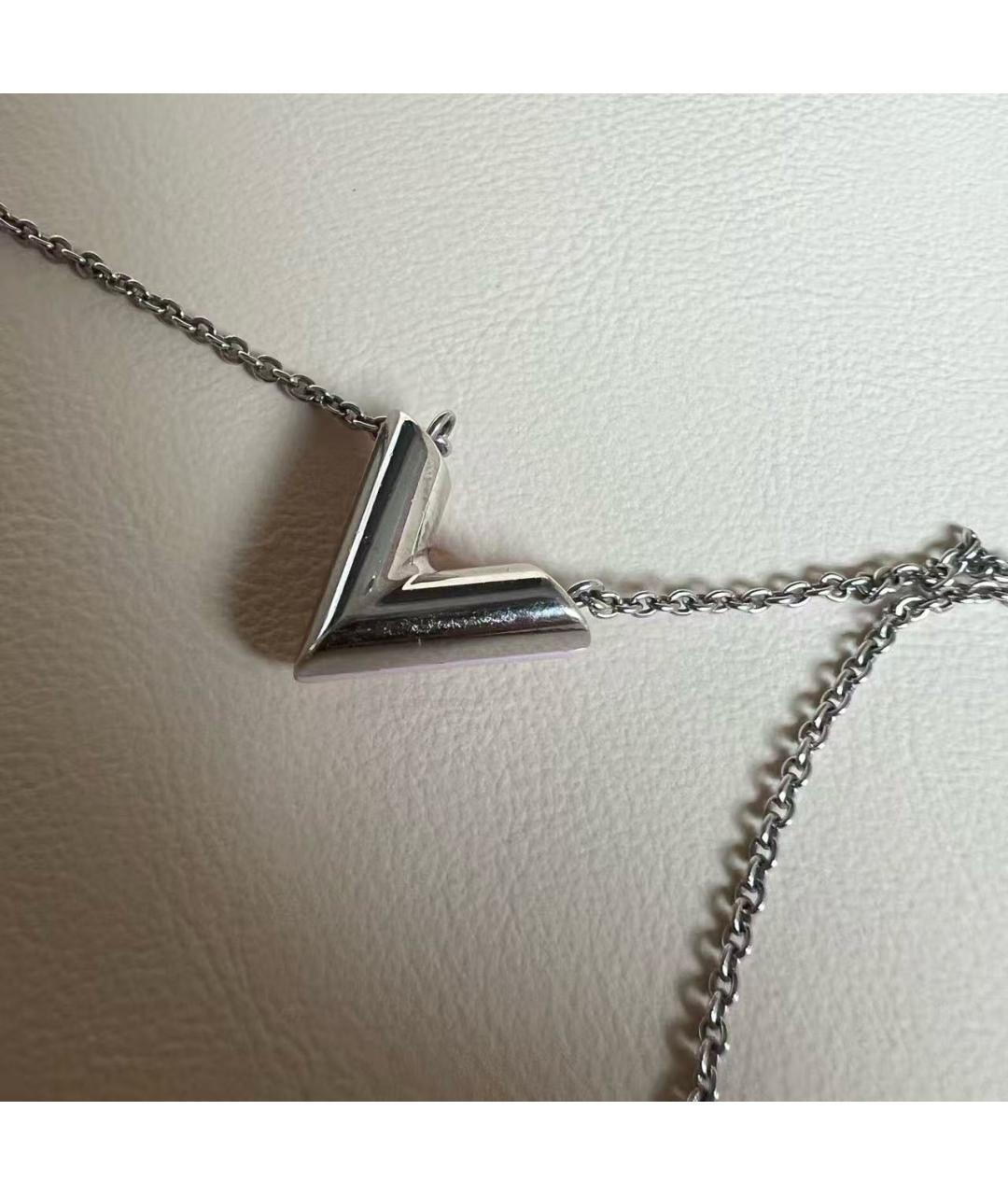 LOUIS VUITTON Серебряное колье, фото 4