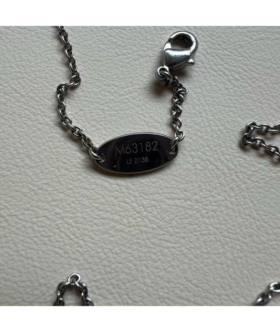 LOUIS VUITTON Серебряное колье, фото 5