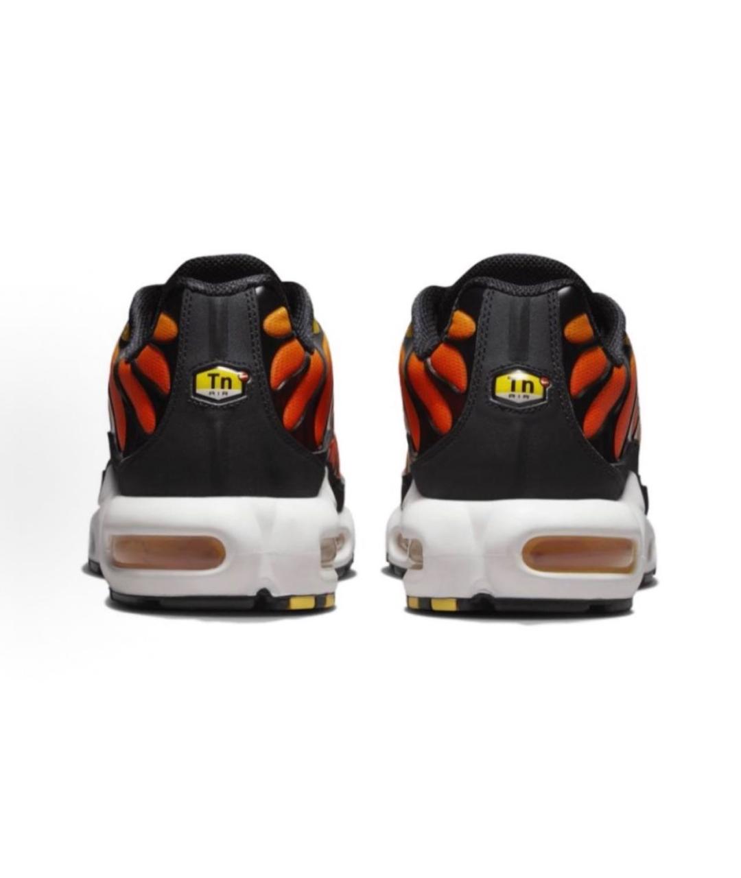 NIKE Оранжевое синтетические низкие кроссовки / кеды, фото 4