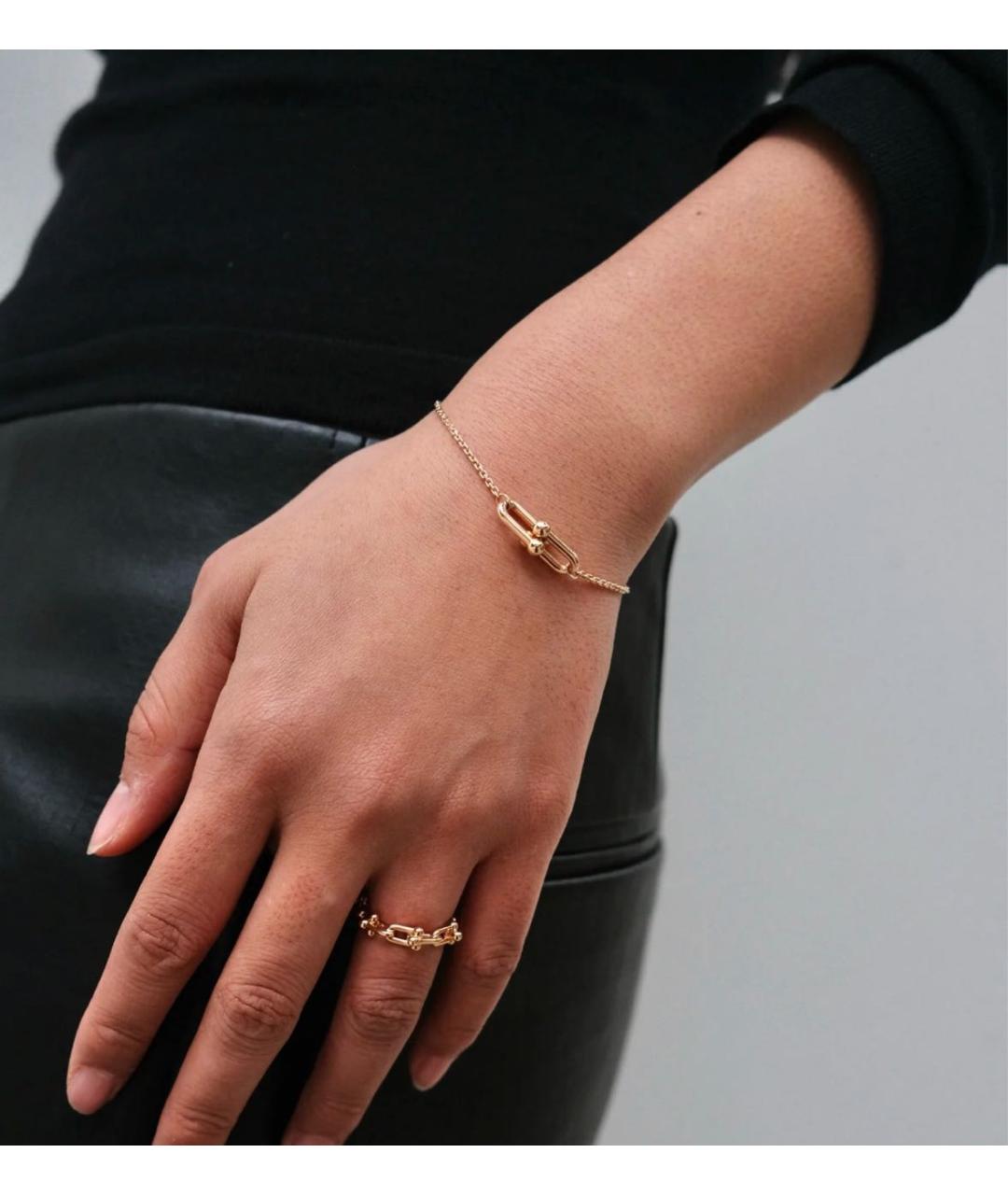 TIFFANY&CO Желтый браслет из желтого золота, фото 7