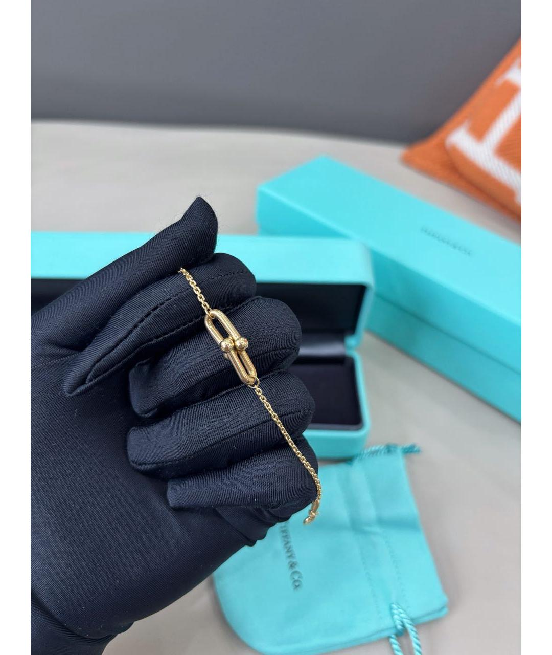 TIFFANY&CO Желтый браслет из желтого золота, фото 5