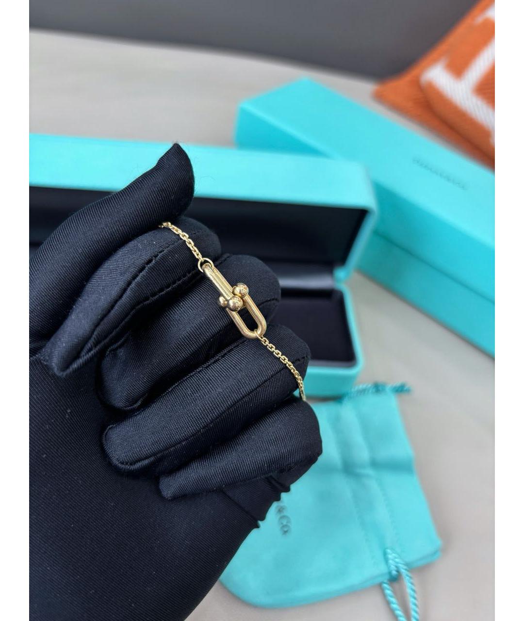 TIFFANY&CO Желтый браслет из желтого золота, фото 4