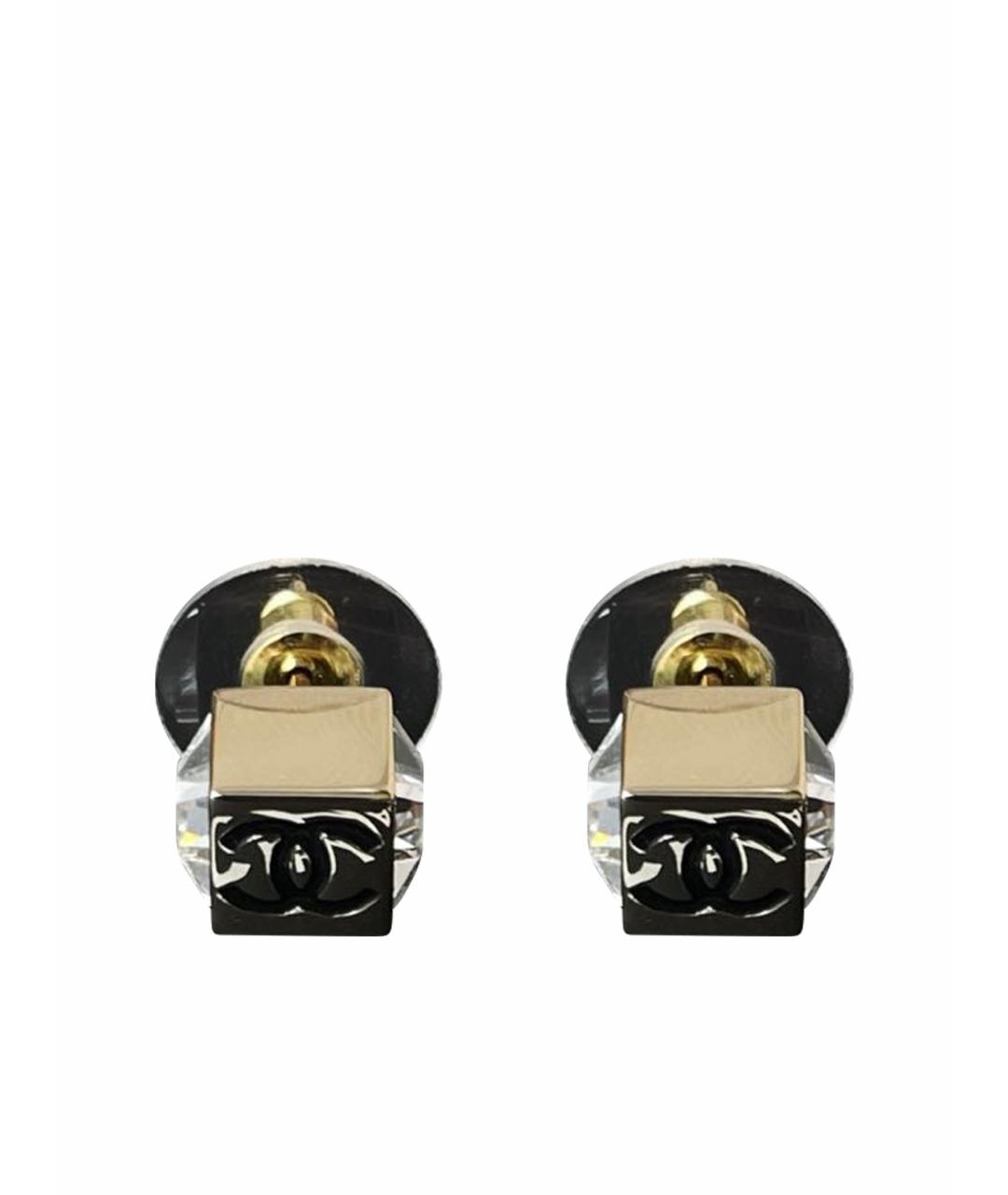 CHANEL Золотые серьги, фото 1