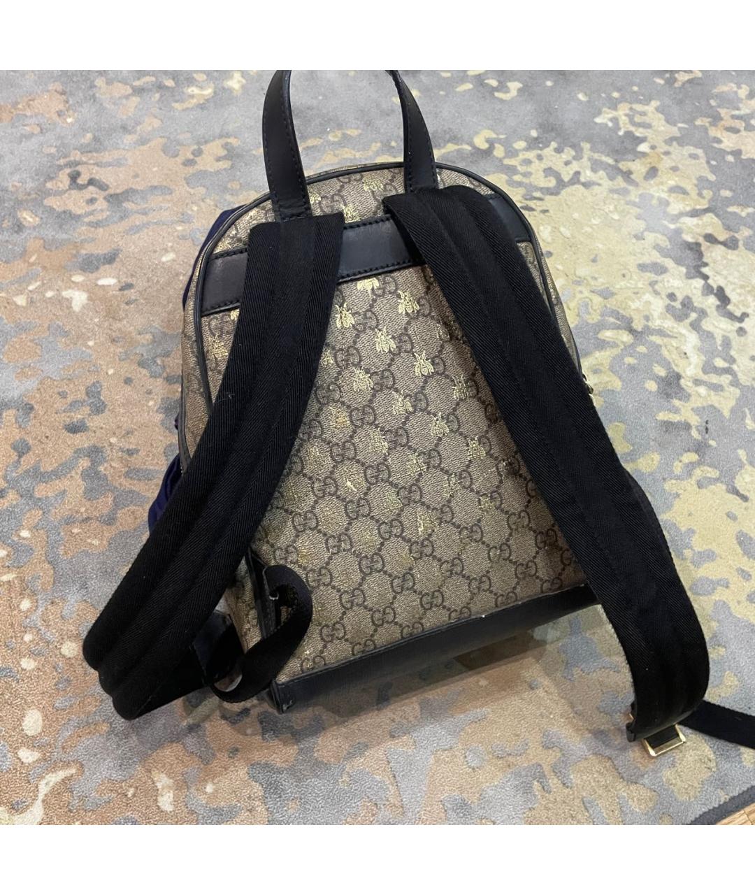 GUCCI Бежевый рюкзак, фото 3