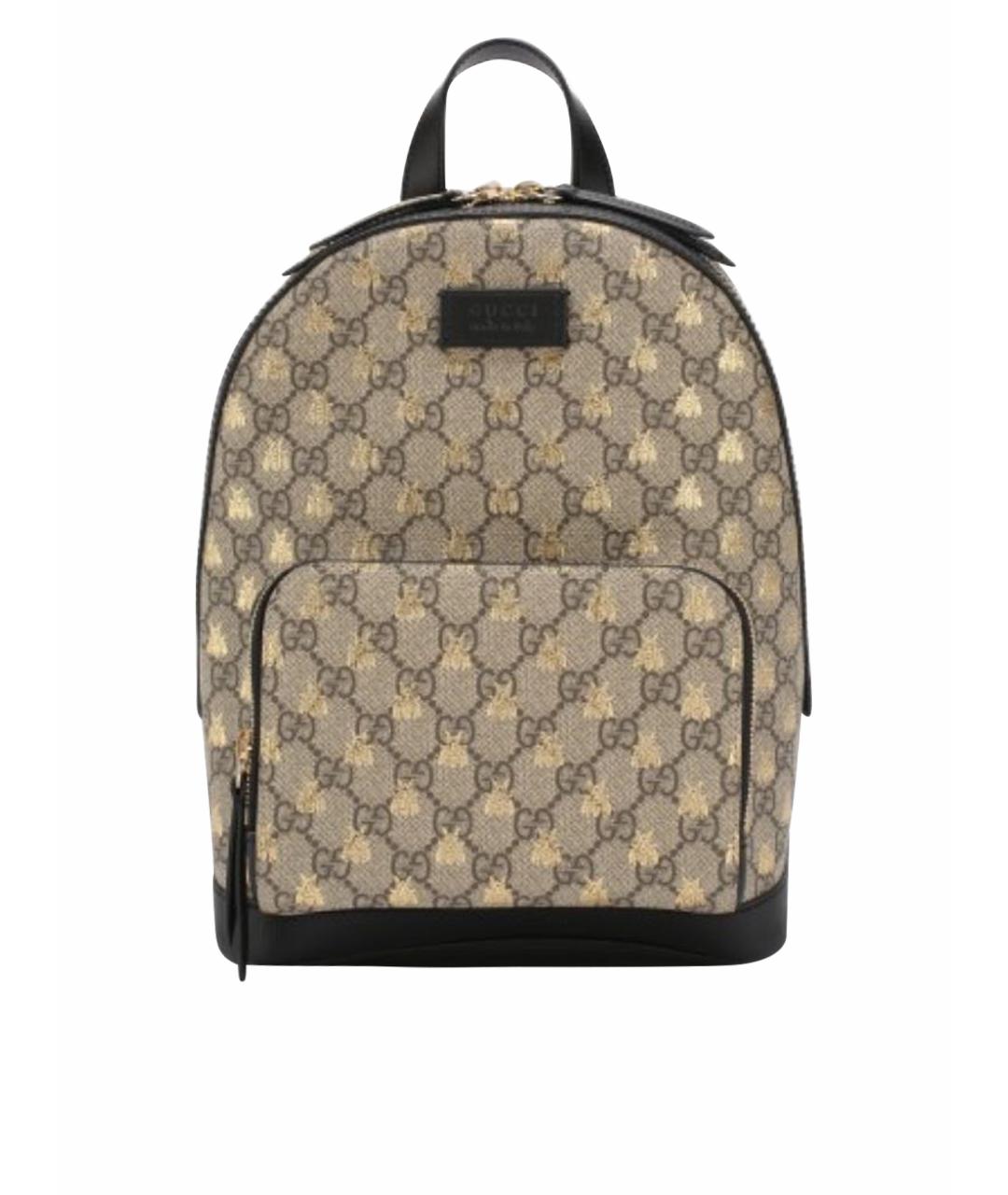 GUCCI Бежевый рюкзак, фото 5