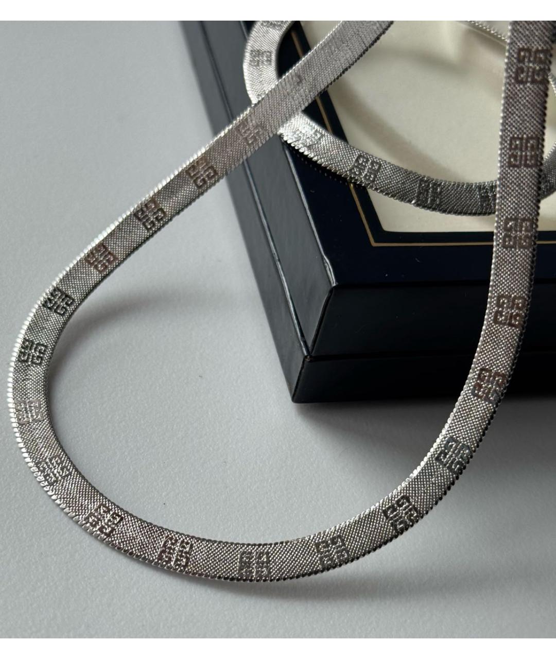 GIVENCHY Серебрянный с серебряным покрытием чокер, фото 2