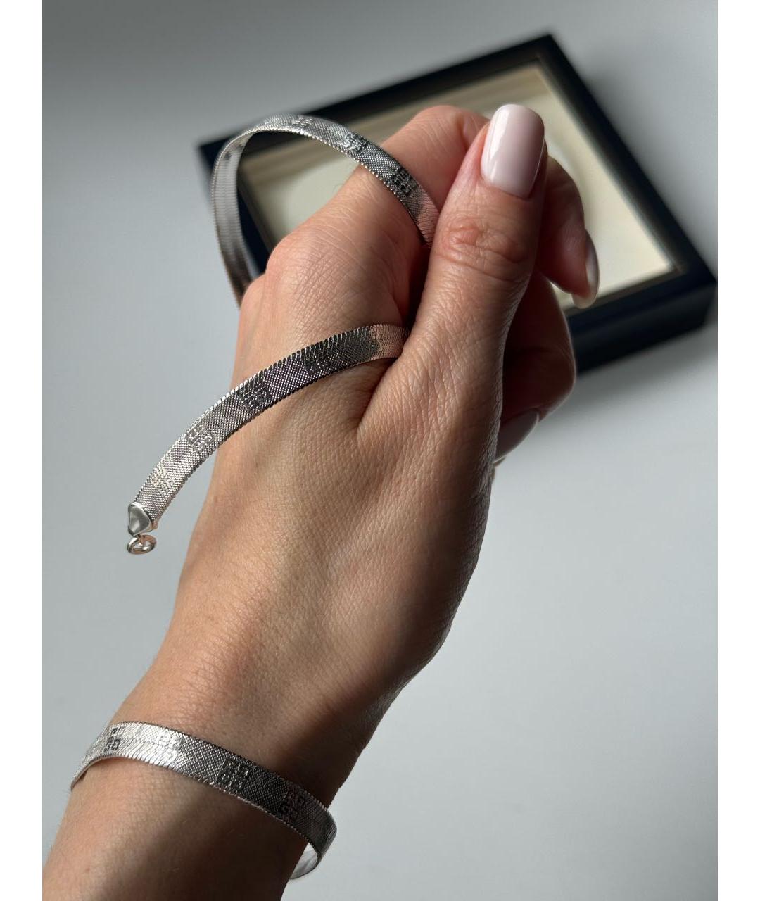 GIVENCHY Серебрянный с серебряным покрытием чокер, фото 7