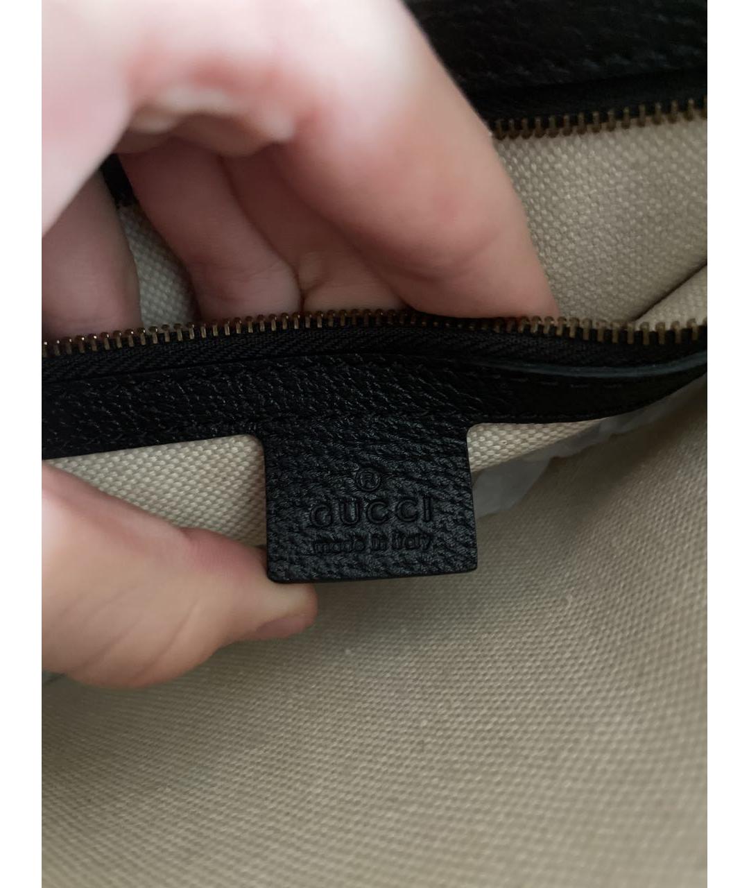 GUCCI Черная сумка на плечо, фото 3