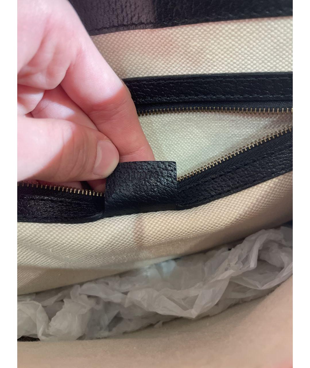 GUCCI Черная сумка на плечо, фото 4