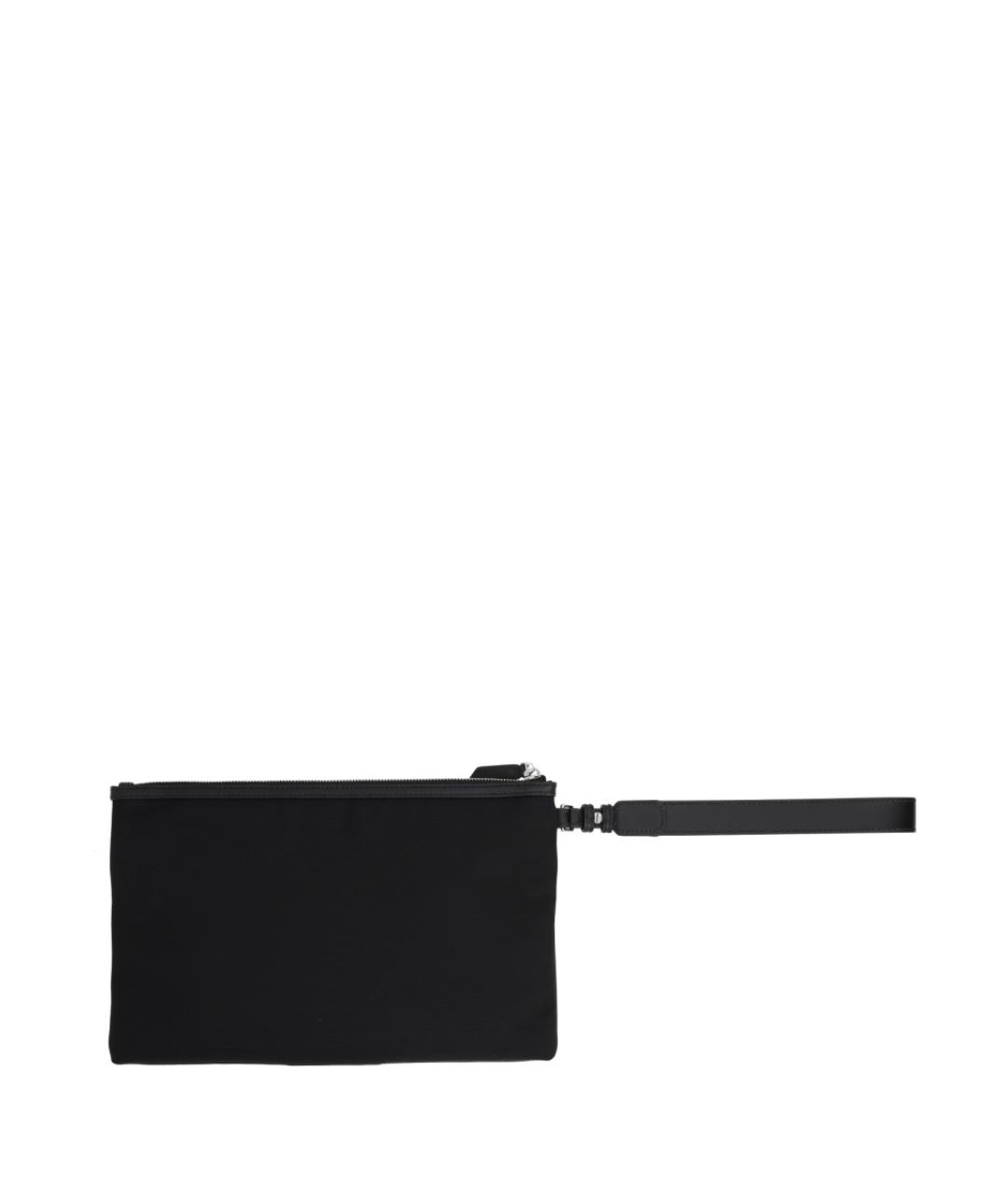 BALLY Черная синтетическая барсетка, фото 4