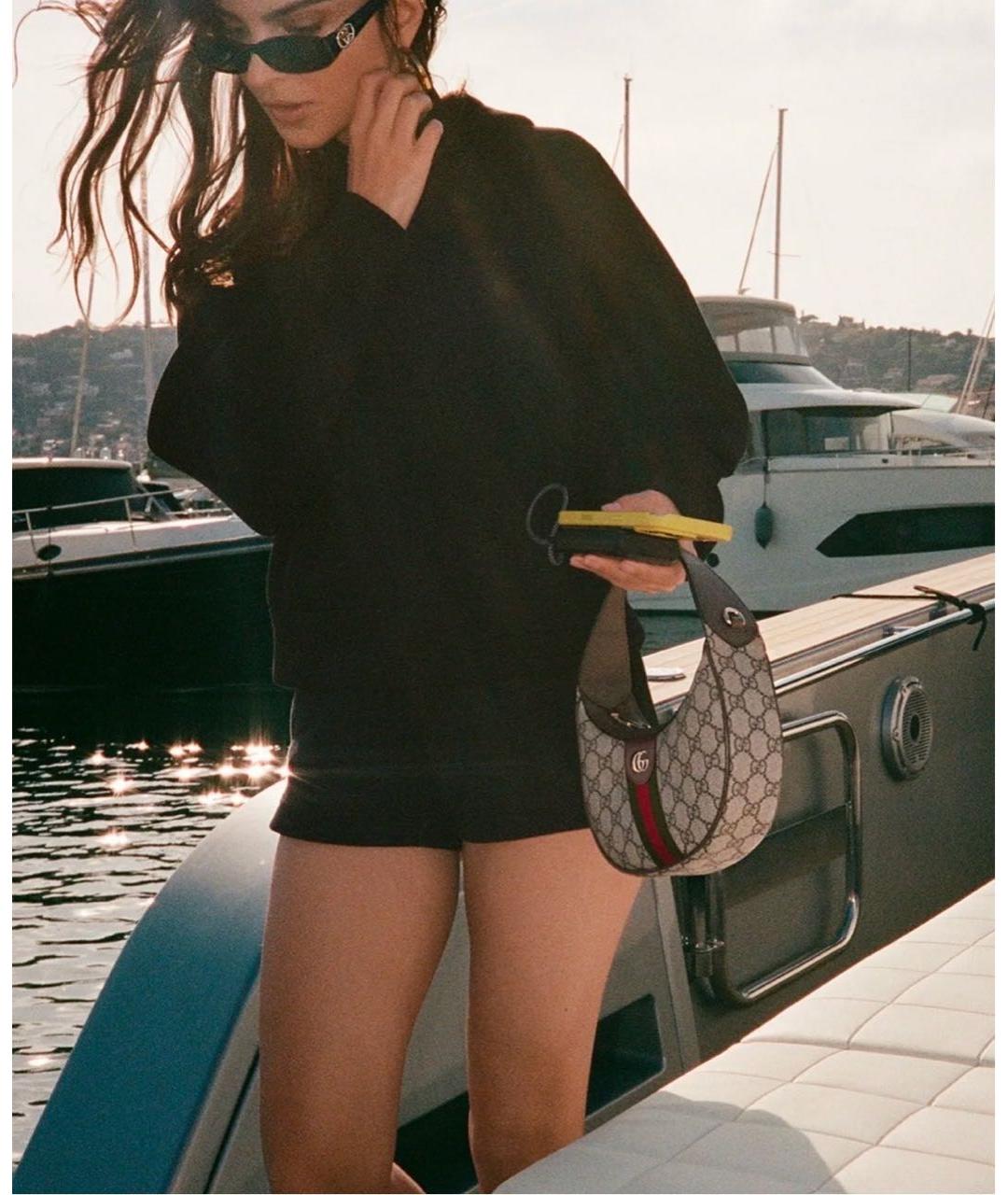 GUCCI Коричневая сумка через плечо, фото 8