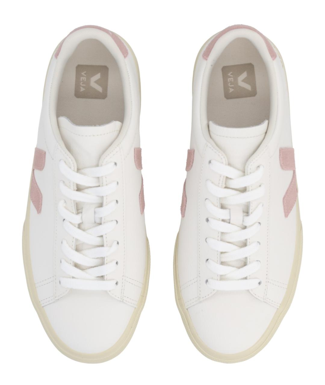 VEJA Белые кожаные низкие кроссовки / кеды, фото 5
