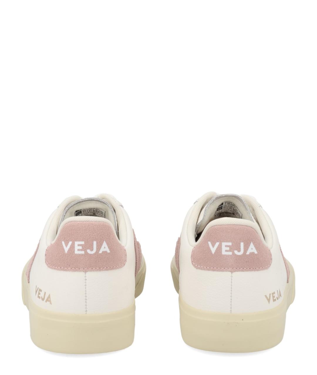 VEJA Белые кожаные низкие кроссовки / кеды, фото 4