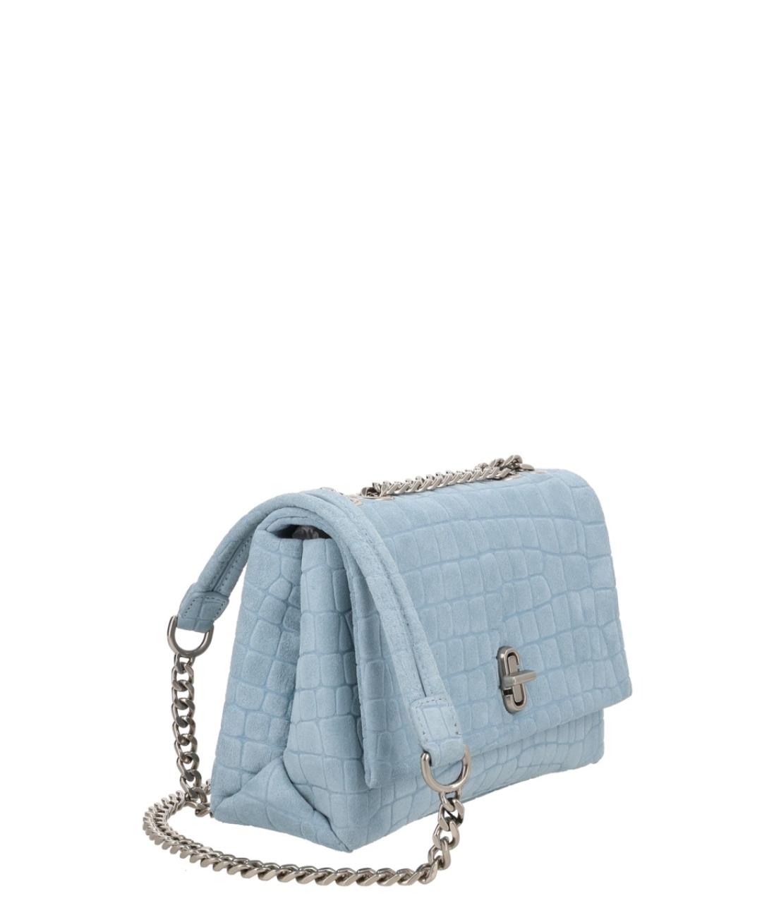 MARC JACOBS Синяя замшевая сумка через плечо, фото 2